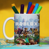 Кружка Roblox (Роблокс) с именем Костя Подарок Фото № 2
